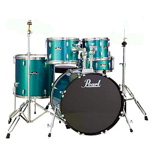 Pearl Roadshow RS525SB/C 5 Piece Drum Set, No Cymbals